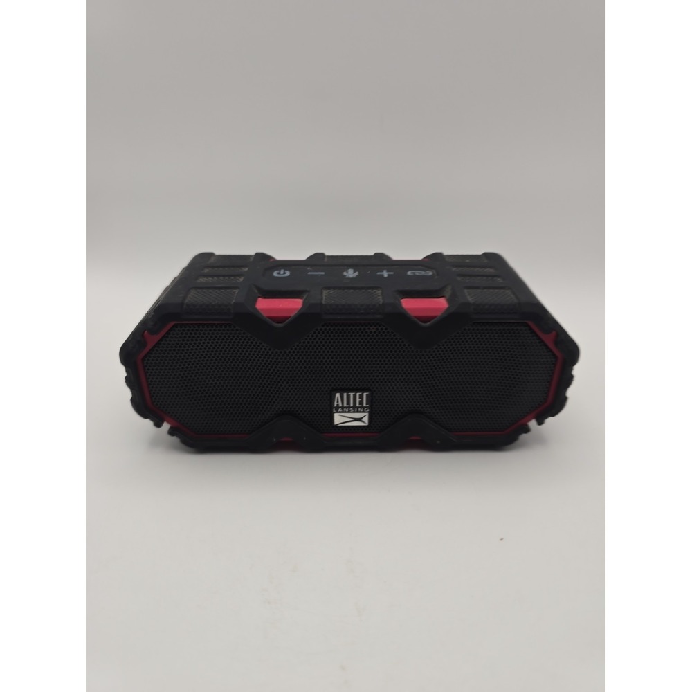 Altec Lansing Mini Portable Bluetooth Speaker - Black & Red